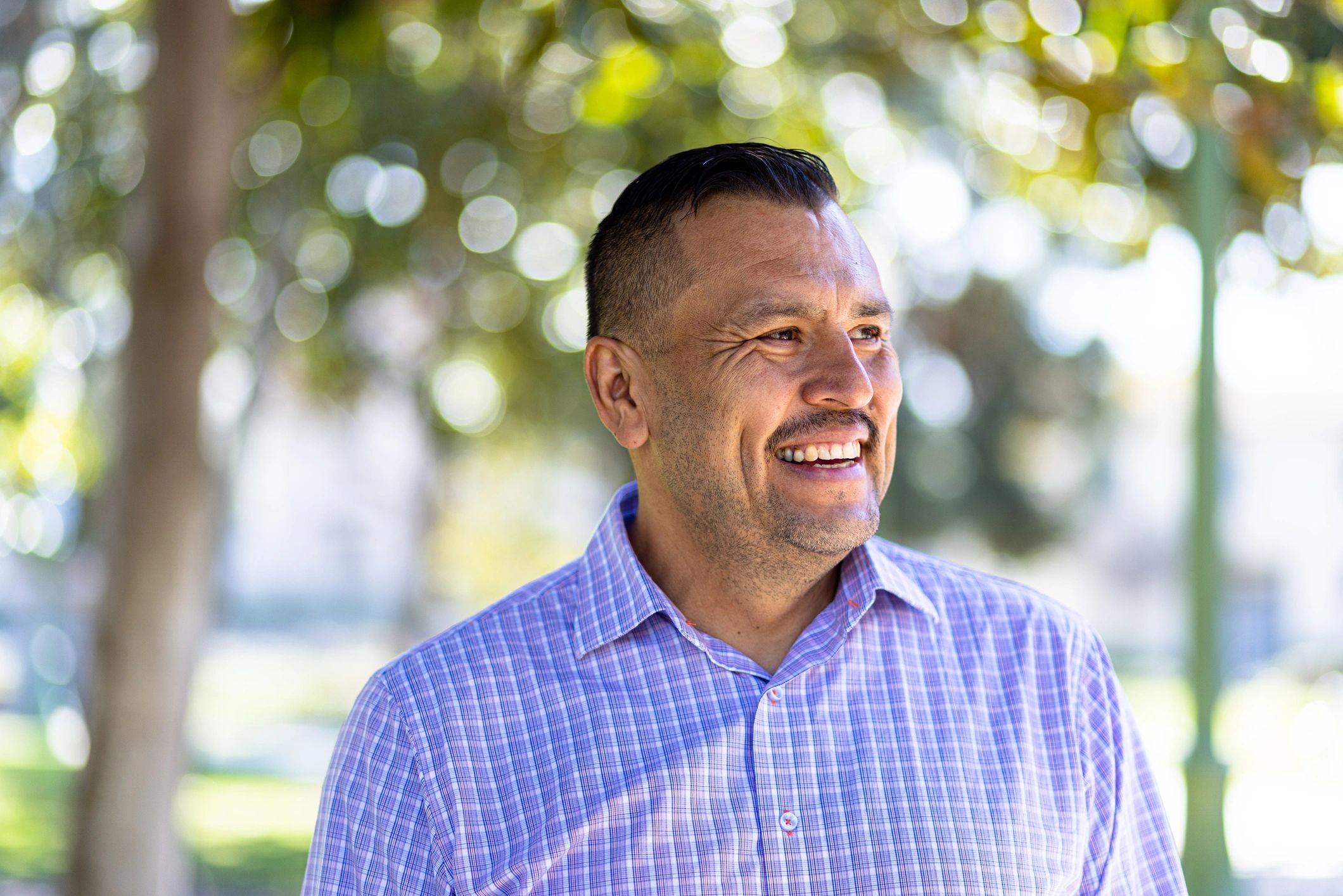 Business professional testimonial portrait